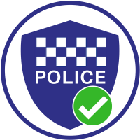 PoliceCheckedVerificationBadge